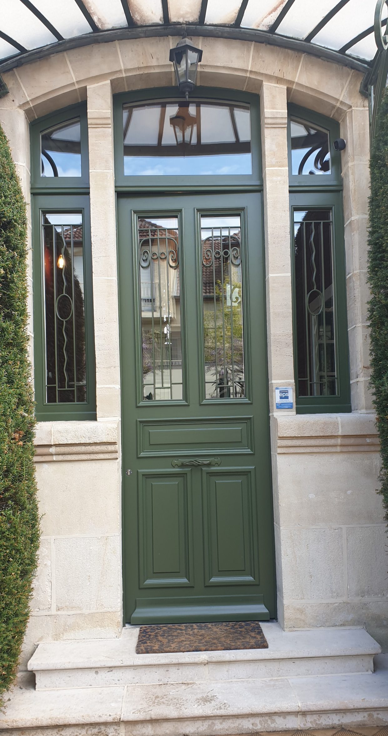 Porte D'entrée Vert Olive