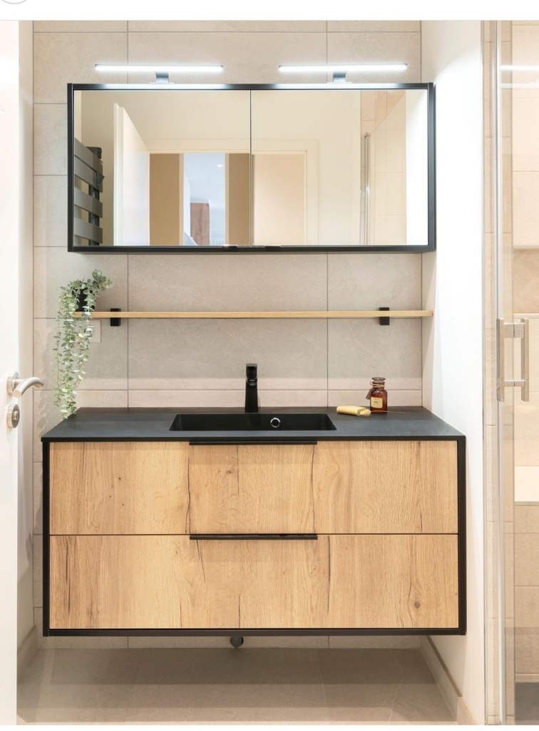 Meuble de salle de bain sur mesure
