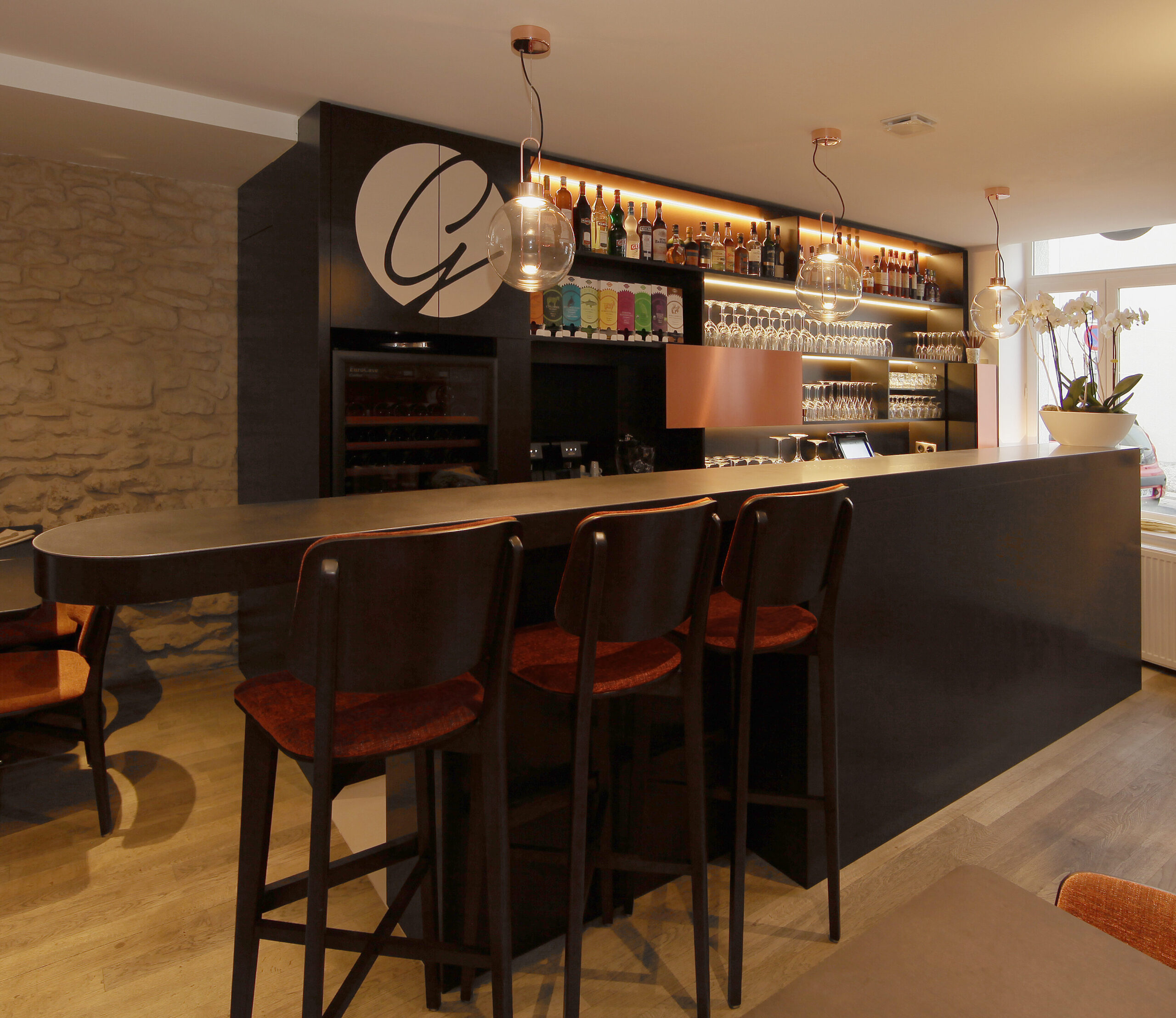 Comptoir professionnel  sur mesure