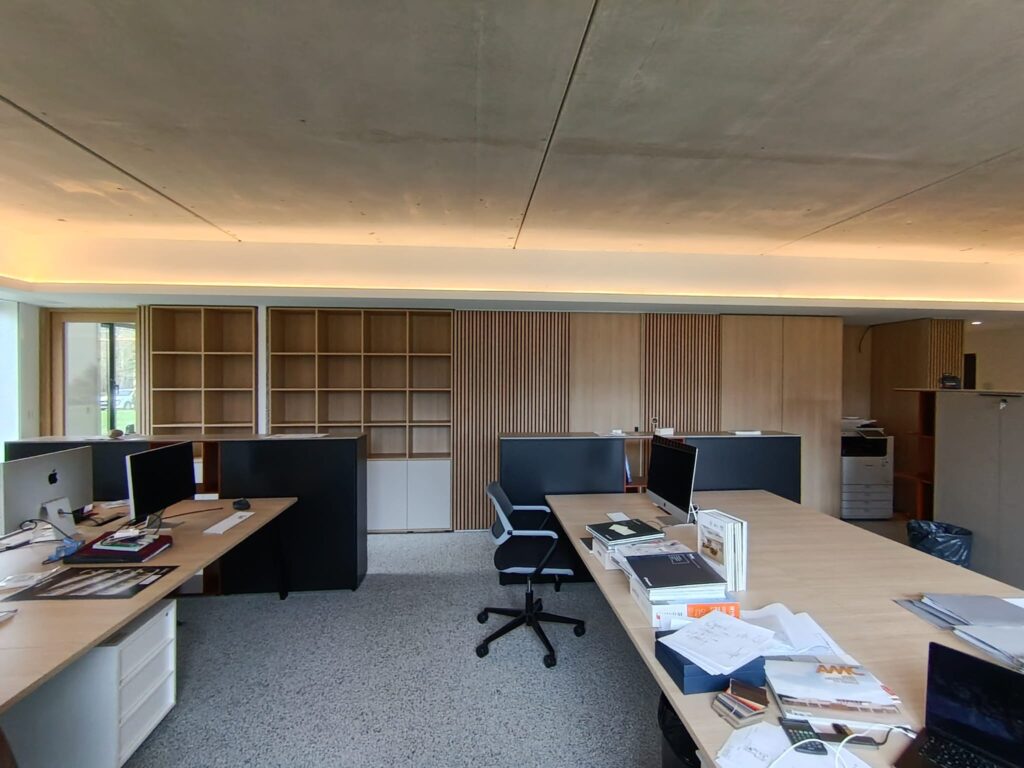 Agencement sur mesure du cabinet d’architecture Rabolini & Schlegel à Villers-lès-Nancy