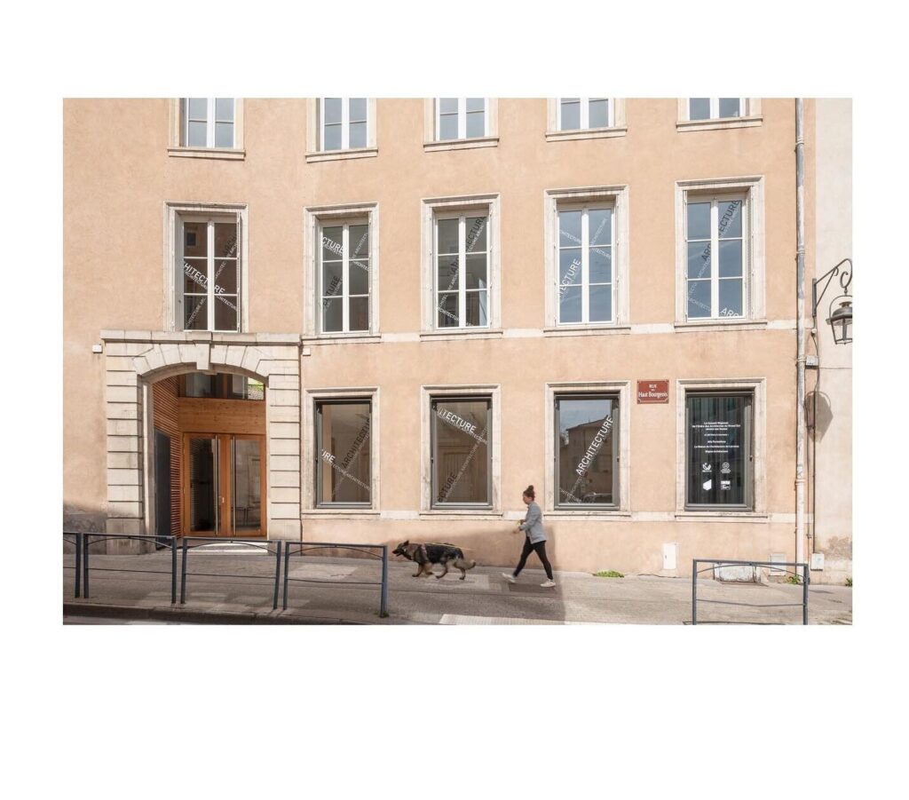 Fenêtres de la Maison de l’architecture à Nancy